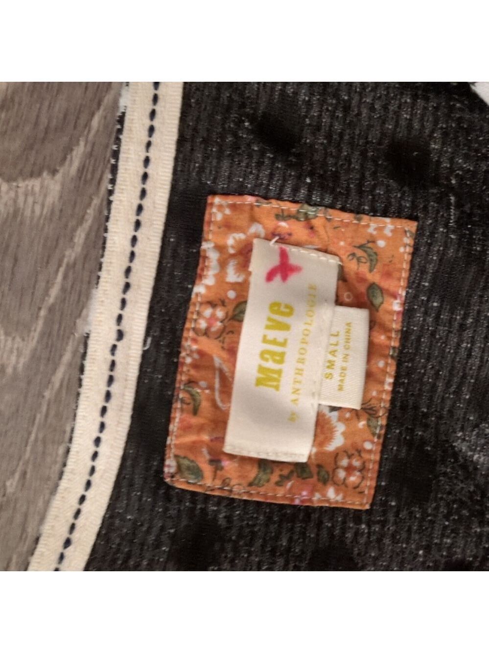 Maeve By Anthropologie Black White Polka Dot Tank Size Small - Picture 2 of 5